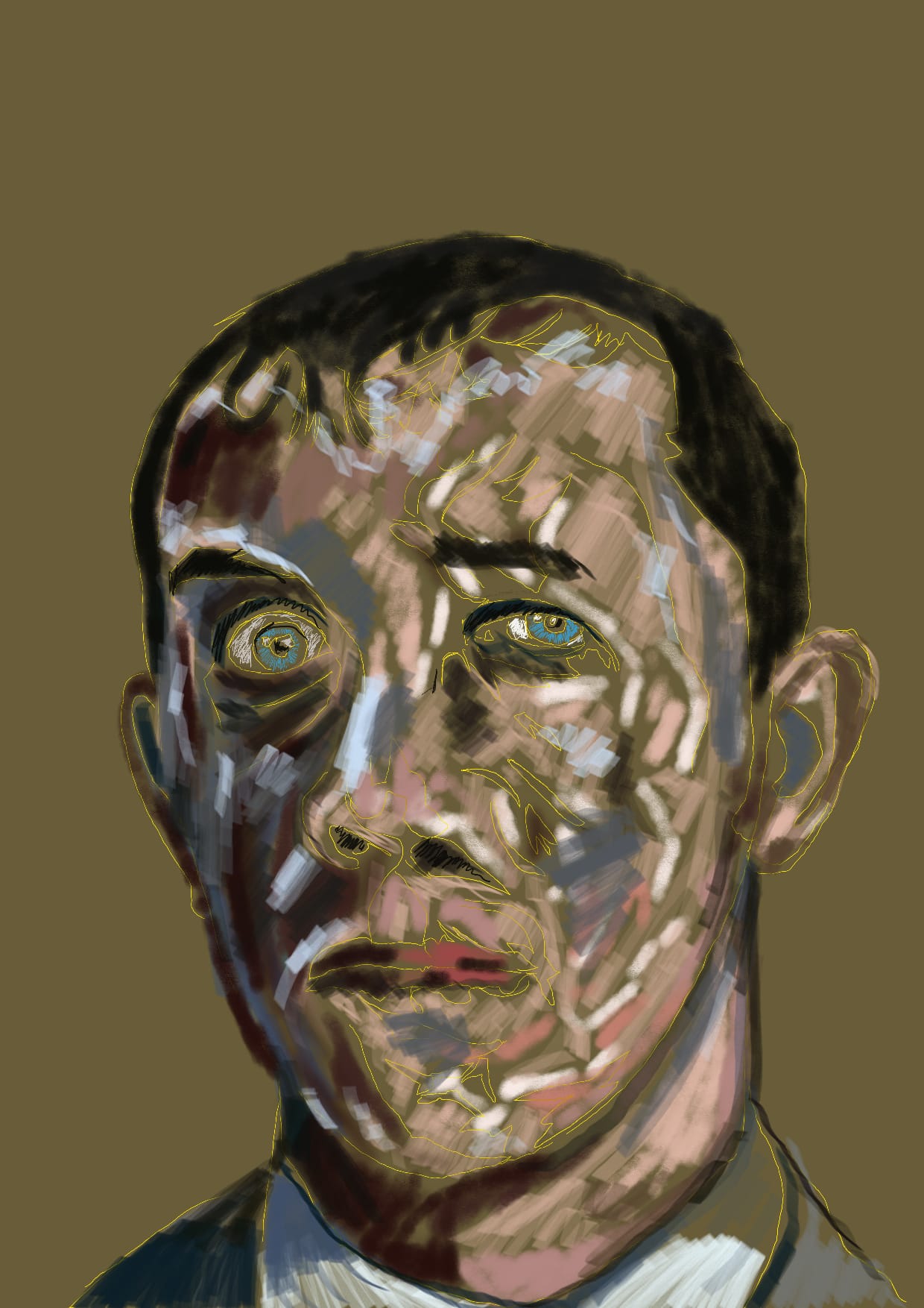 Burned dijital image